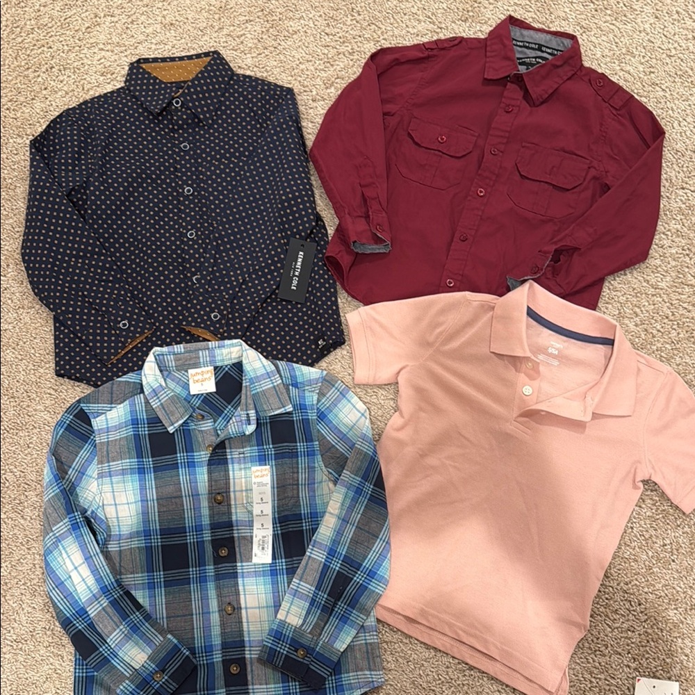 Boys Button Down Shirt Bundle